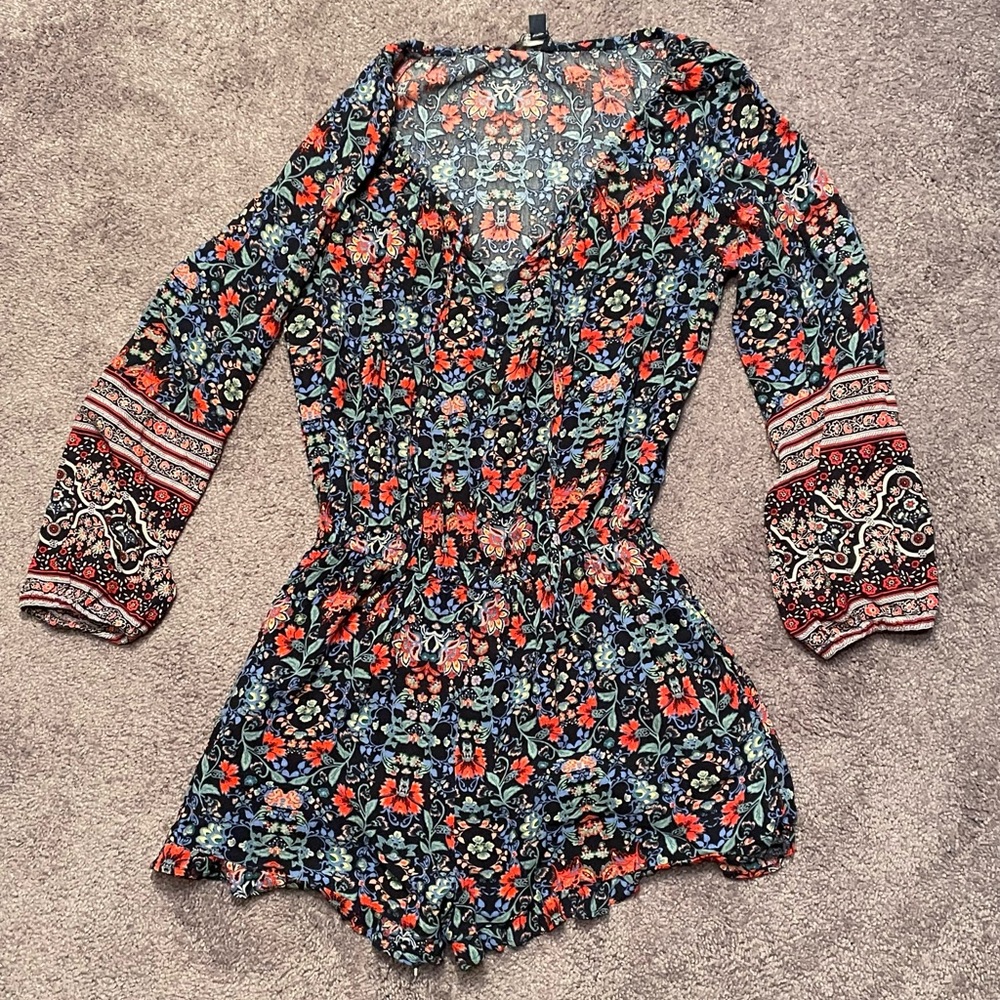 American eagle long sleeve romper